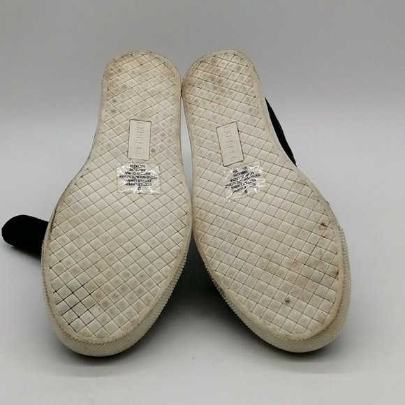 Express Womens Wedge Heel Pull On Ankle Boots Cushioned Black Sz 9 - Picture 4 of 10